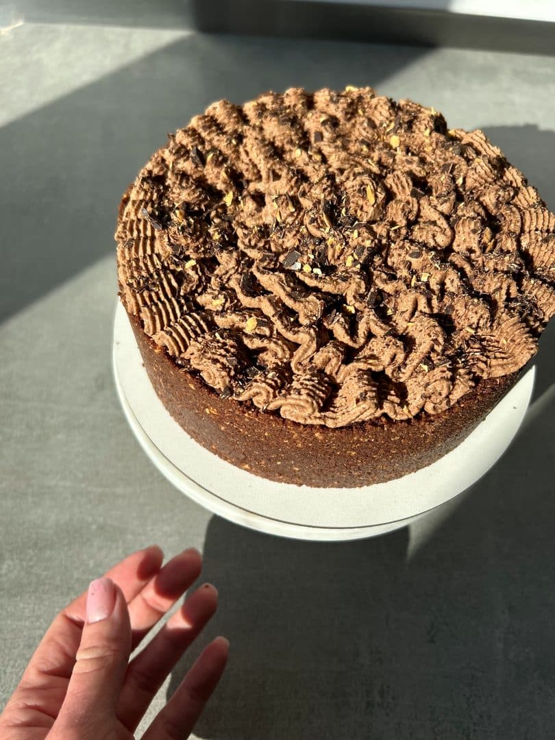 Czekoladowy cheesecake 😌🖤