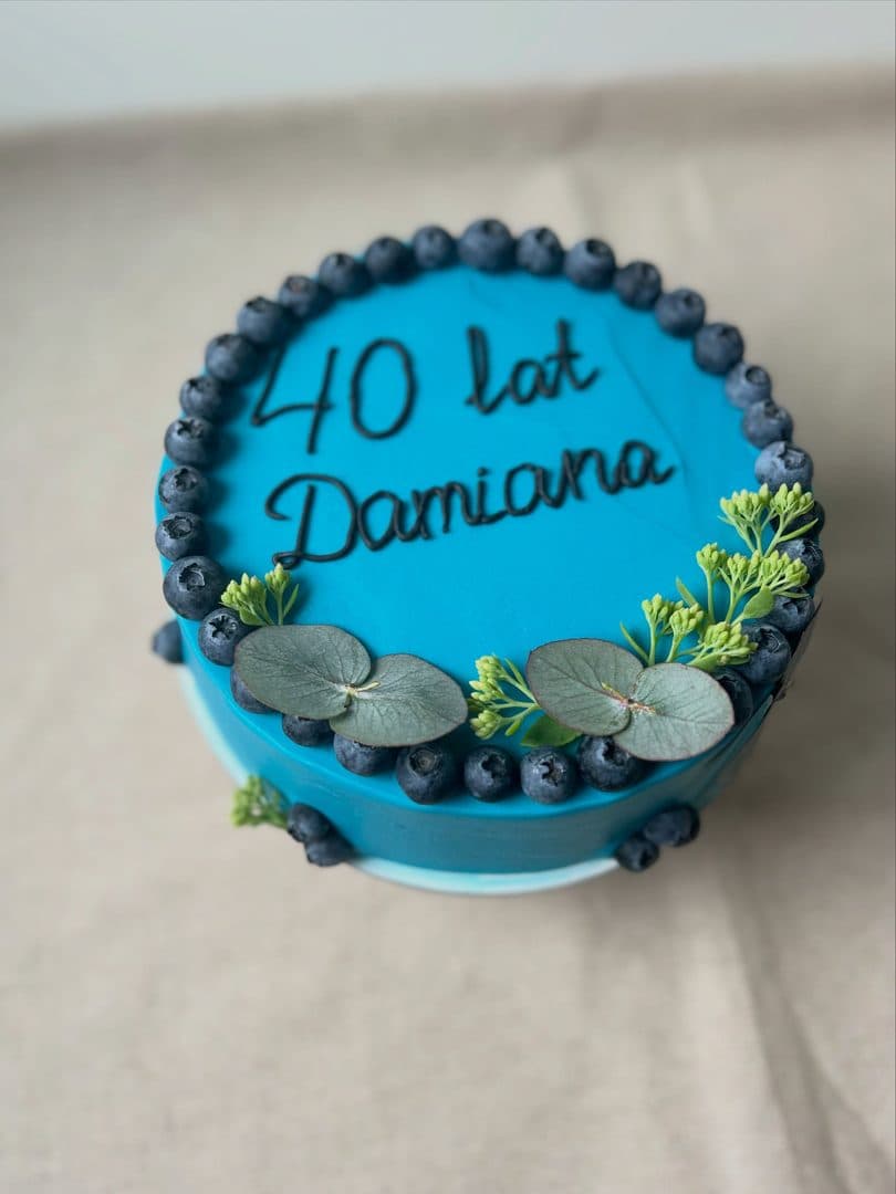 Tort na urodziny 💙 Nie ma dwóch takich samych tortów – tak jak nie ma dwóch takich samych historii 💙